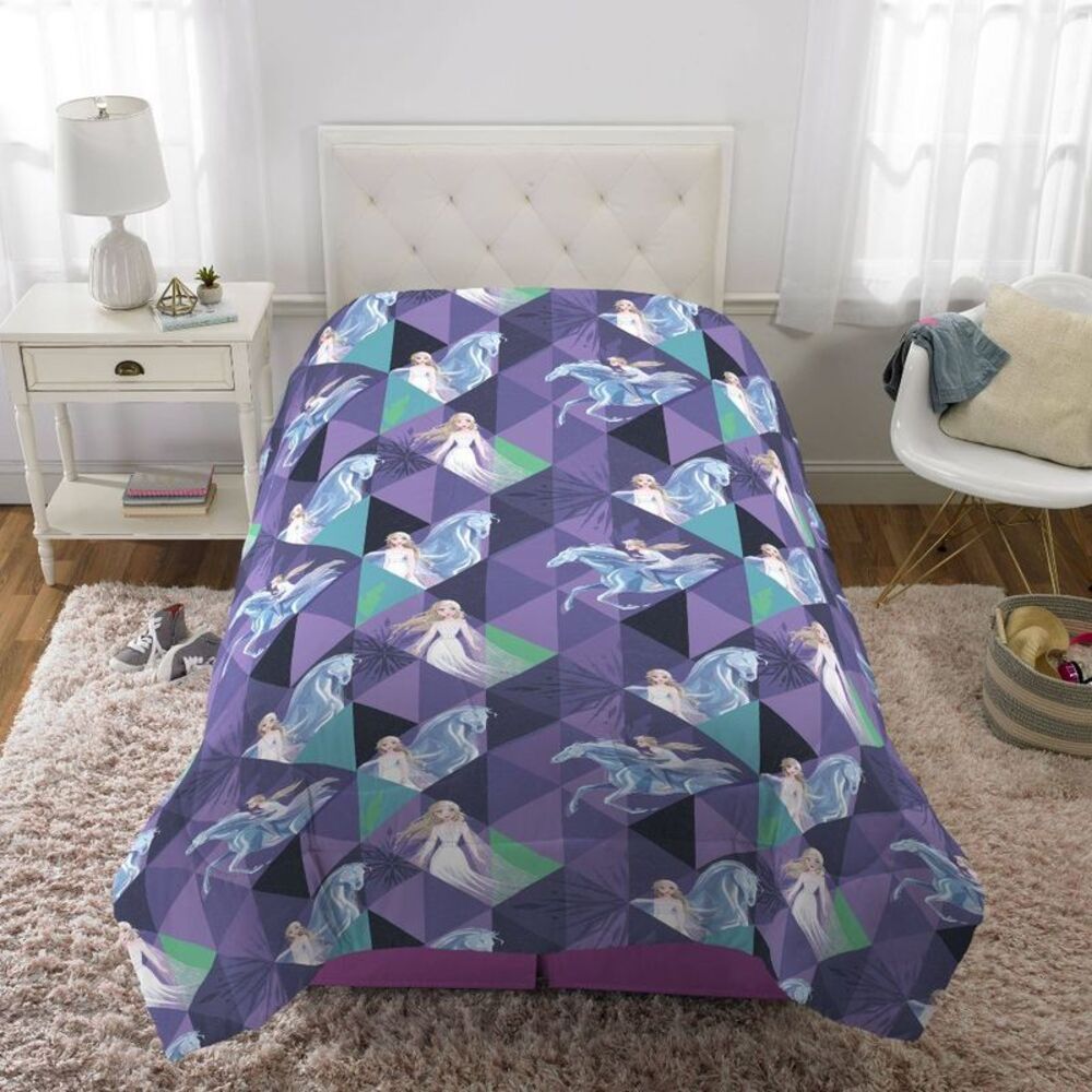 Frozen - Twin Royally Cool Frozen Reversible Comforter Purple